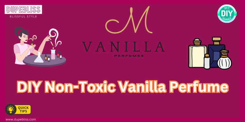 DIY non-toxic vanilla perfume